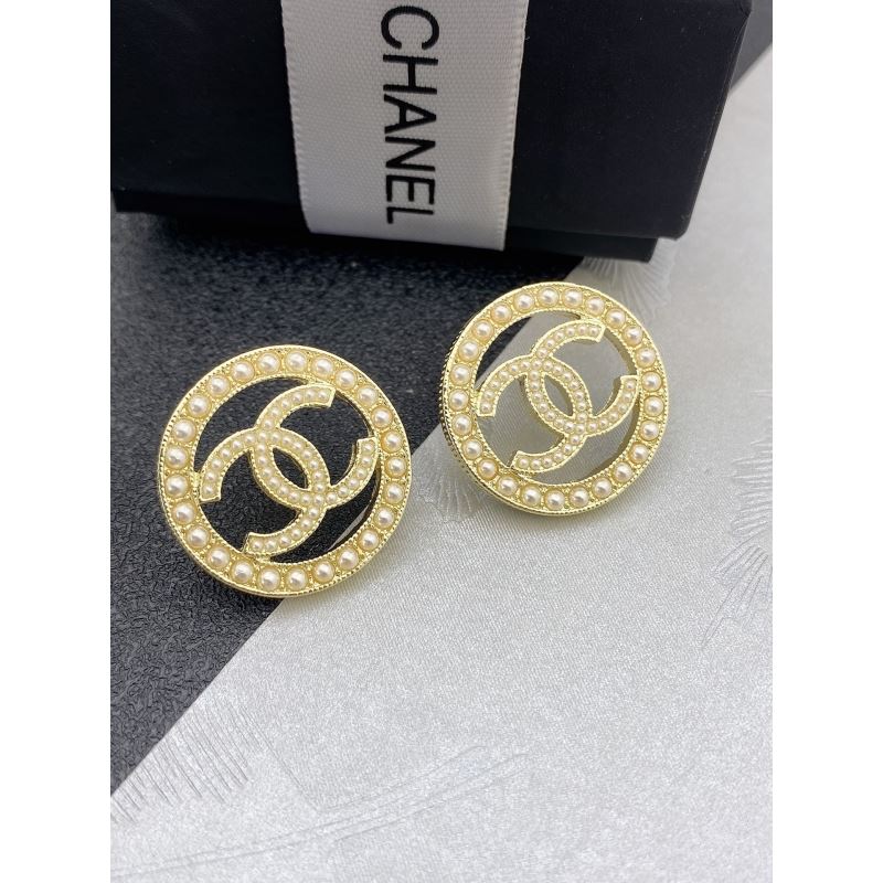 Ch*el earrings